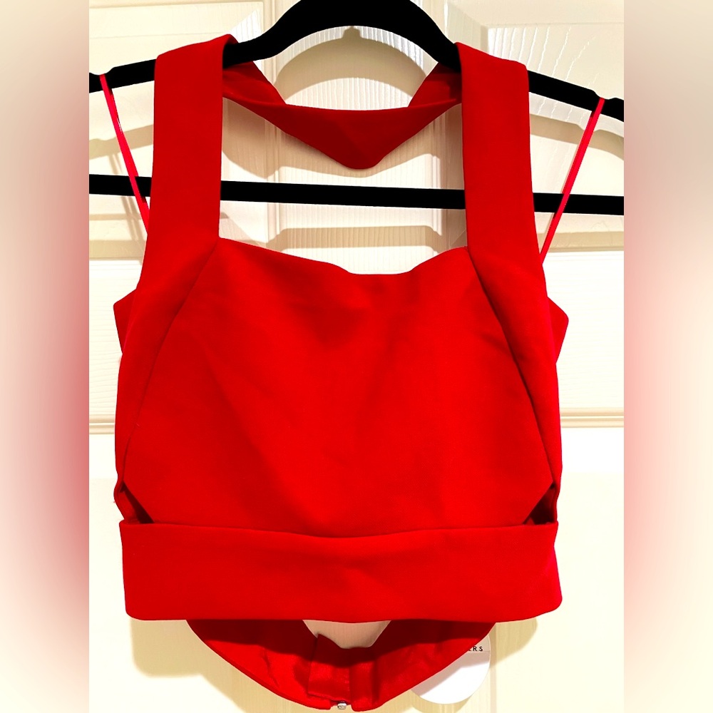 Super Cute Finders Keepers Halter Cut Out Top